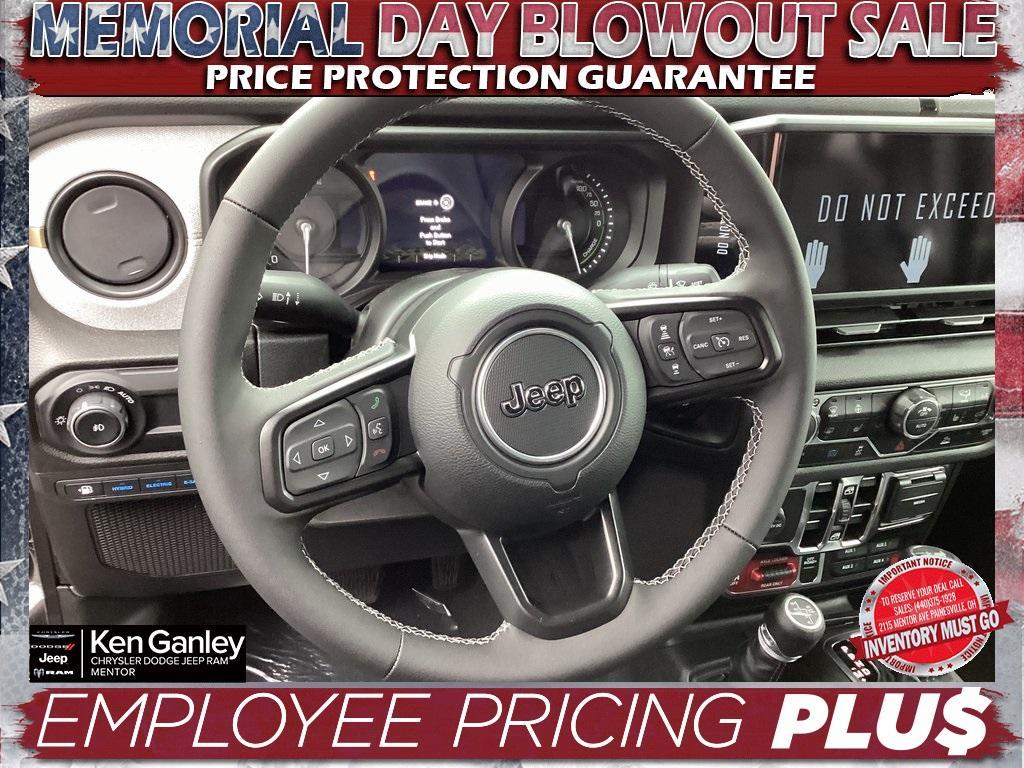 new 2025 Jeep Wrangler 4xe car, priced at $52,000