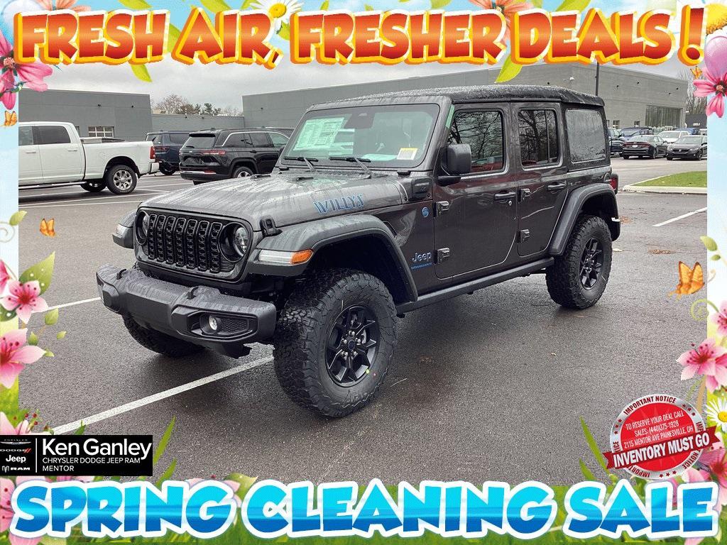 new 2025 Jeep Wrangler 4xe car, priced at $48,906