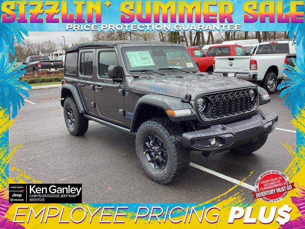 new 2025 Jeep Wrangler 4xe car, priced at $51,880