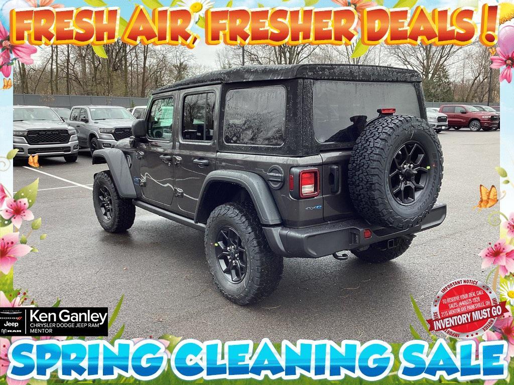 new 2025 Jeep Wrangler 4xe car, priced at $48,906