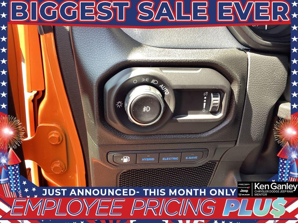new 2025 Jeep Wrangler 4xe car, priced at $55,680