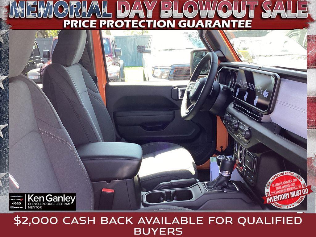 new 2025 Jeep Wrangler 4xe car, priced at $55,680