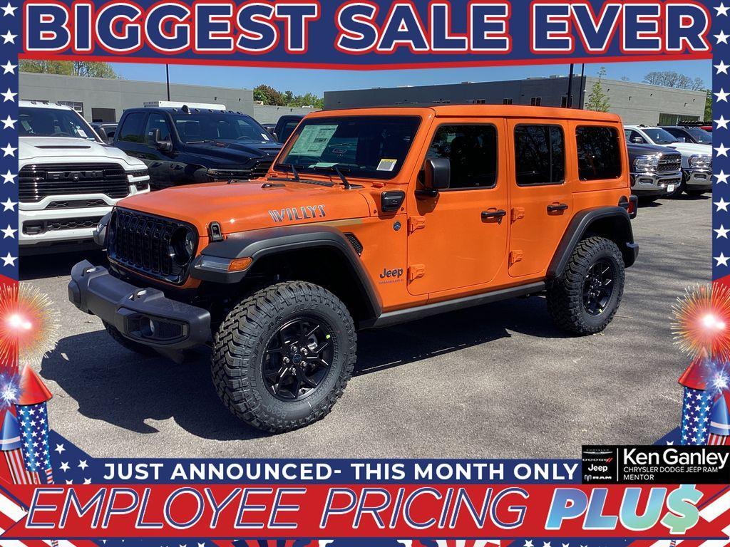 new 2025 Jeep Wrangler 4xe car, priced at $55,680