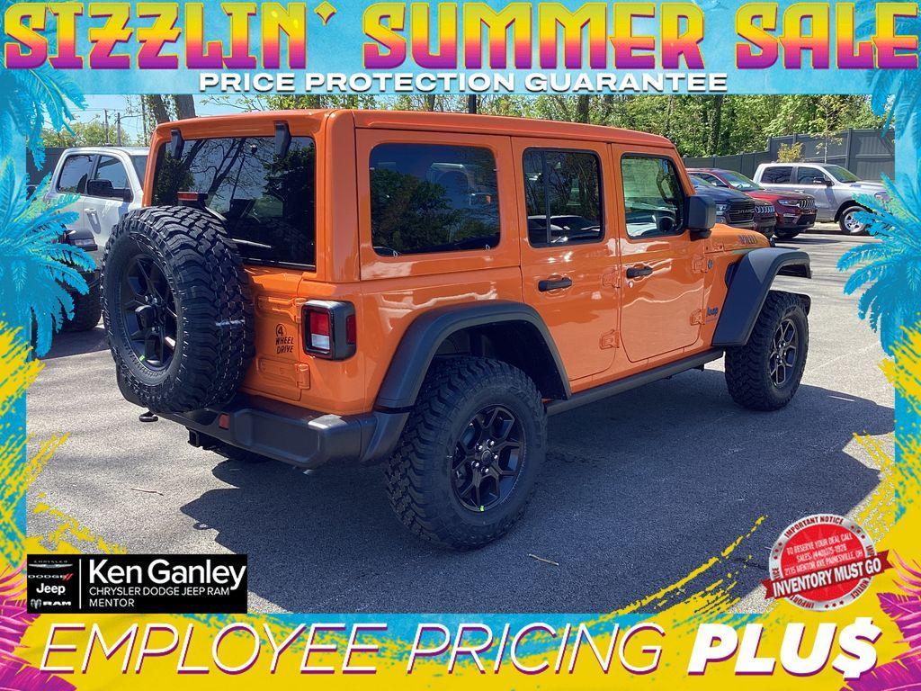 new 2025 Jeep Wrangler 4xe car, priced at $55,680