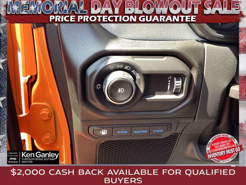 new 2025 Jeep Wrangler 4xe car, priced at $55,680