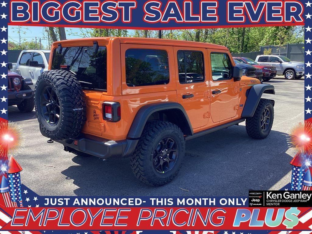 new 2025 Jeep Wrangler 4xe car, priced at $55,680