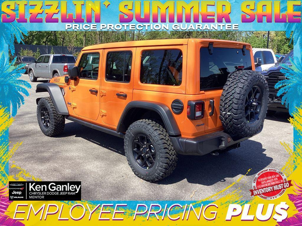 new 2025 Jeep Wrangler 4xe car, priced at $55,680