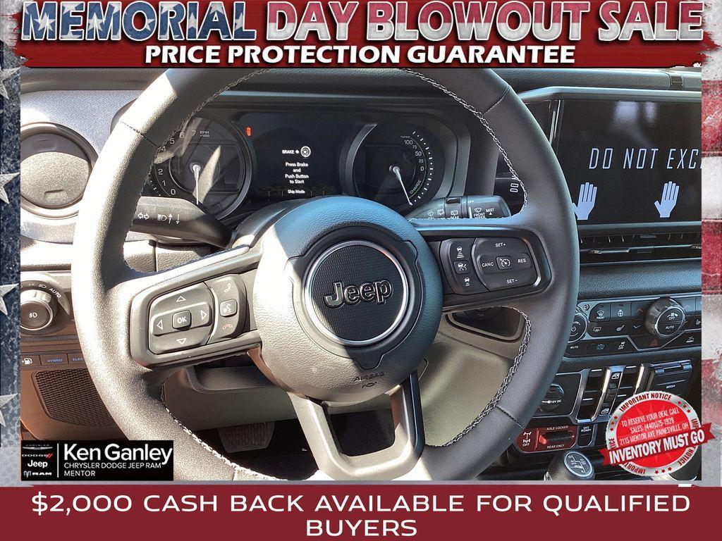 new 2025 Jeep Wrangler 4xe car, priced at $55,680