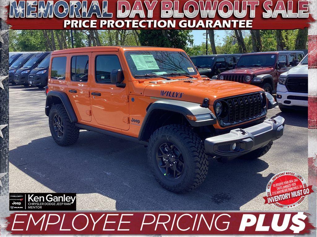 new 2025 Jeep Wrangler 4xe car, priced at $55,680