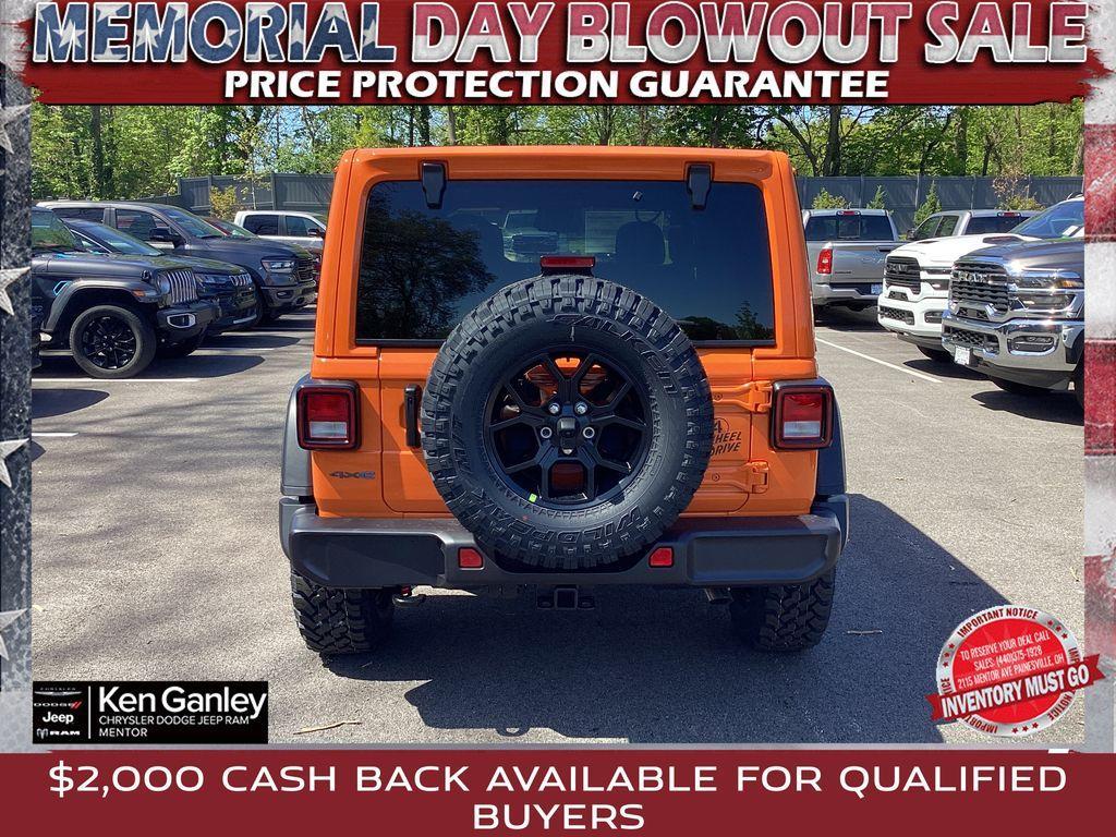 new 2025 Jeep Wrangler 4xe car, priced at $55,680
