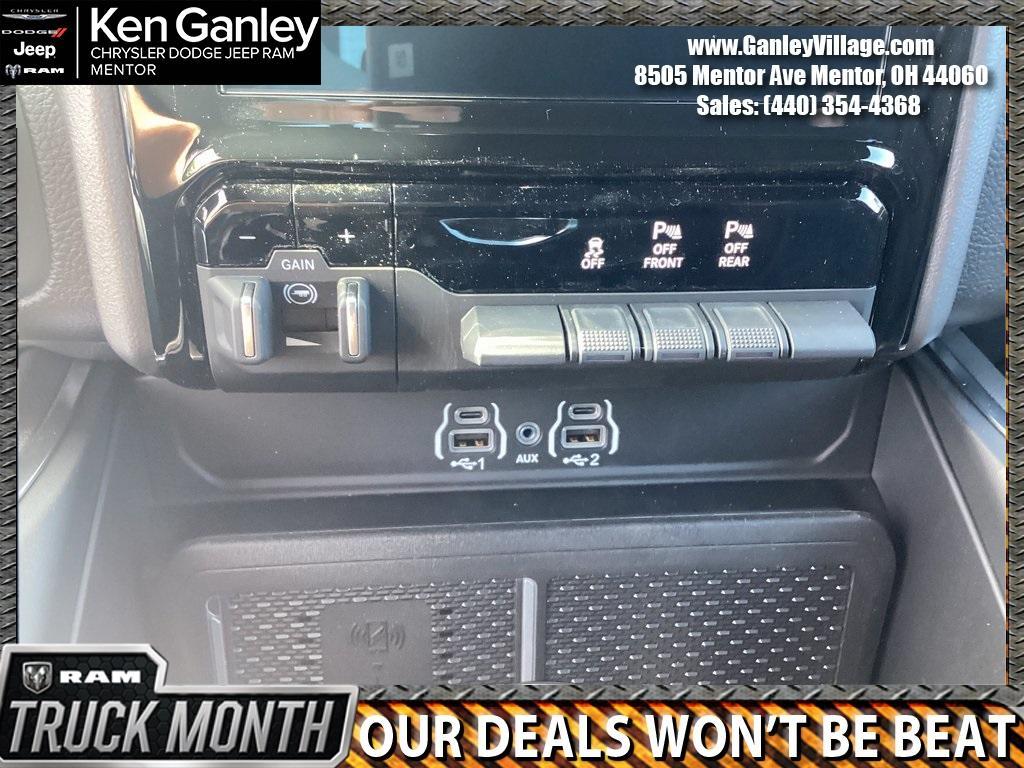 new 2025 Ram 1500 car, priced at $48,823