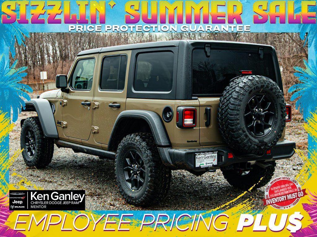new 2025 Jeep Wrangler car, priced at $47,990