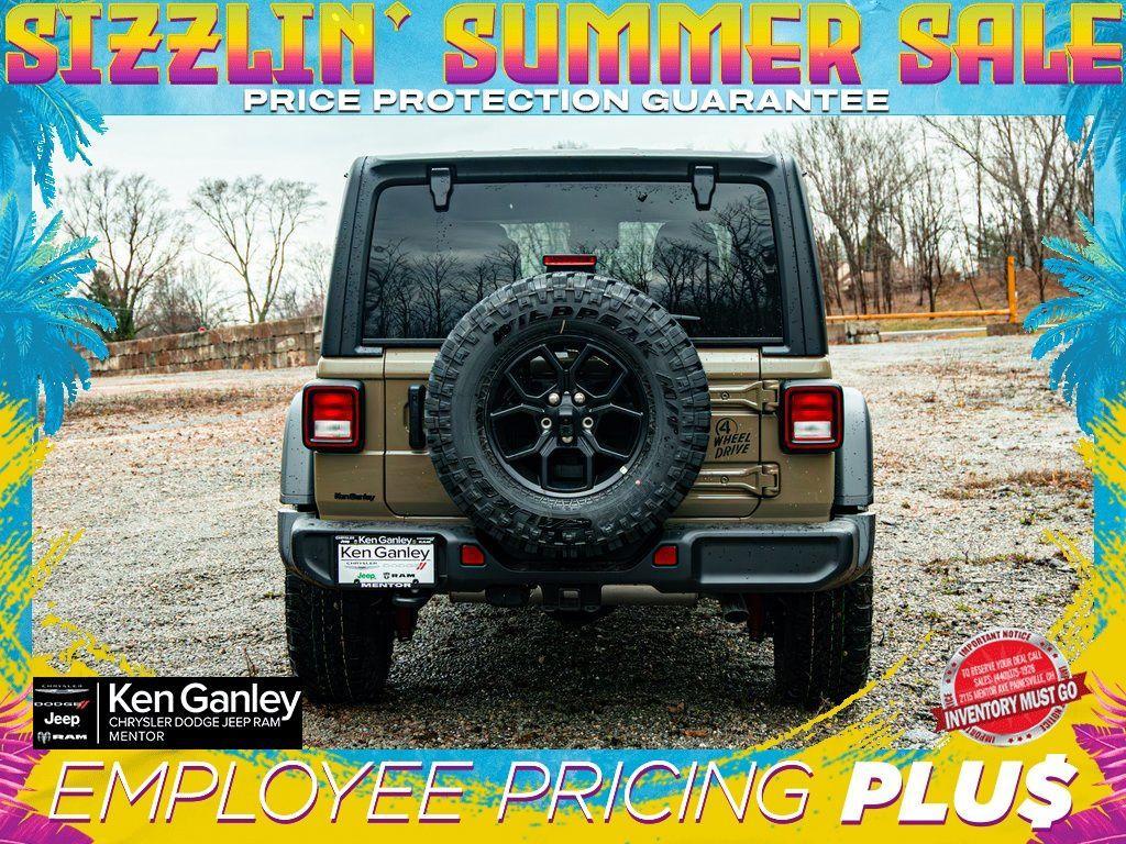 new 2025 Jeep Wrangler car, priced at $47,990