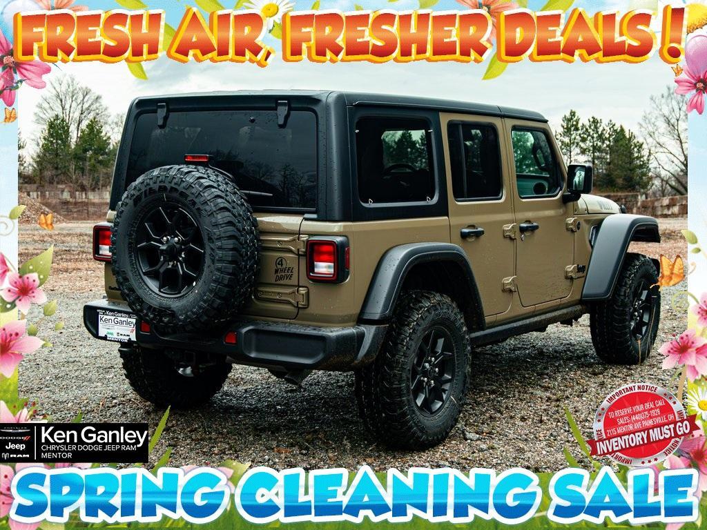 new 2025 Jeep Wrangler car, priced at $46,347