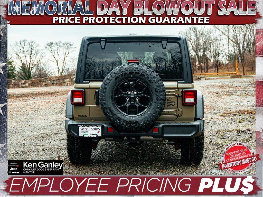 new 2025 Jeep Wrangler car, priced at $48,190