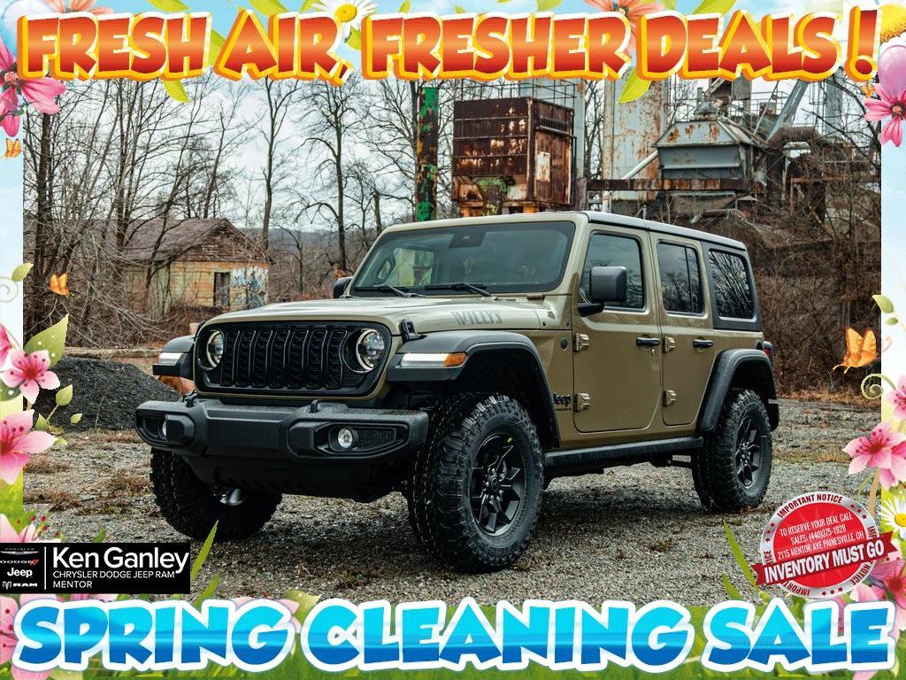 new 2025 Jeep Wrangler car, priced at $46,347