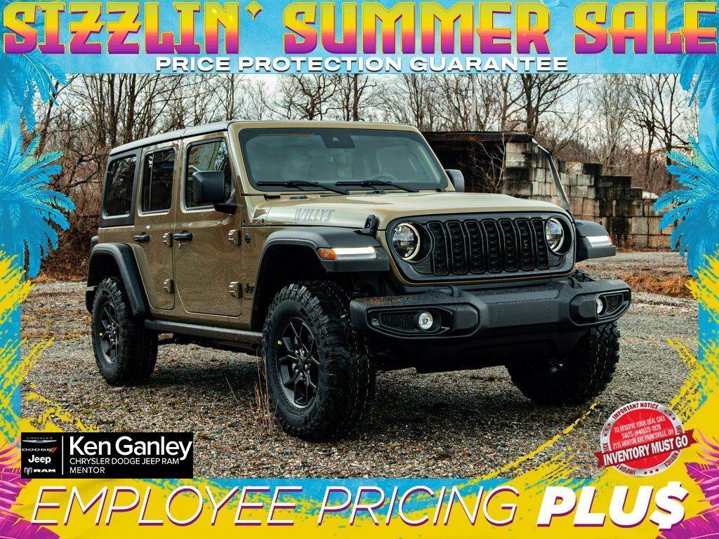 new 2025 Jeep Wrangler car, priced at $47,990