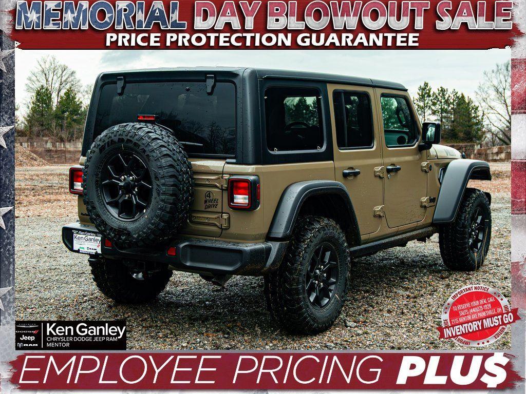 new 2025 Jeep Wrangler car, priced at $48,190