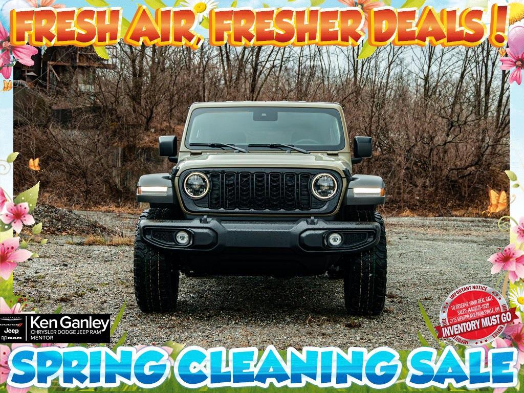 new 2025 Jeep Wrangler car, priced at $46,347