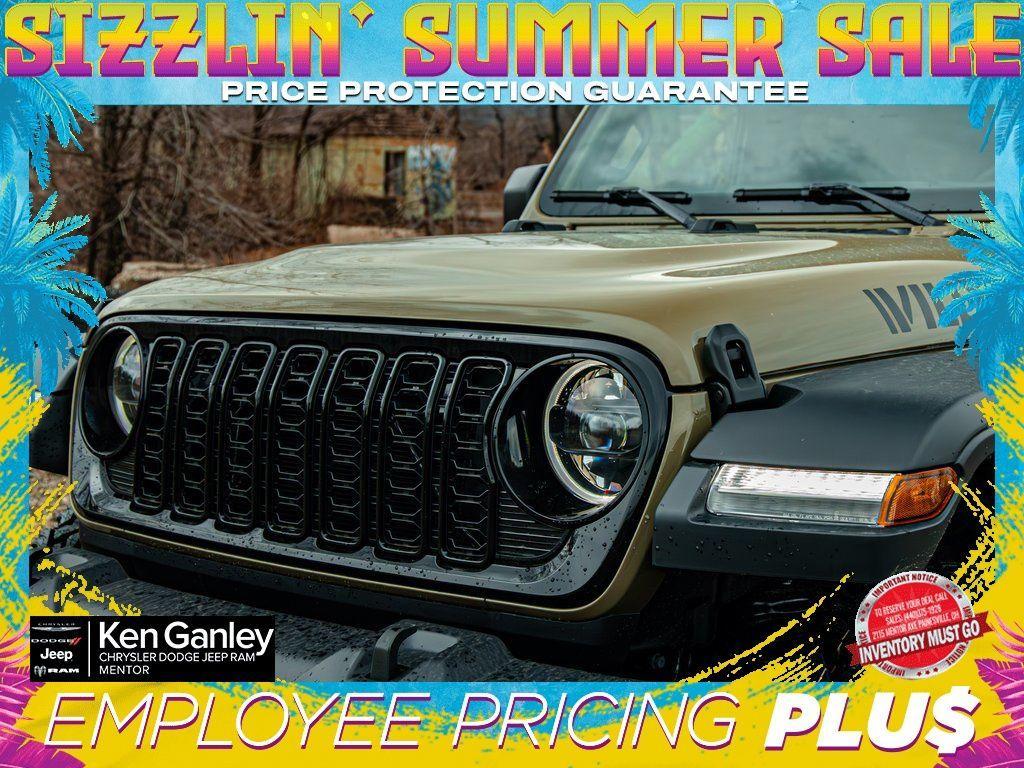 new 2025 Jeep Wrangler car, priced at $47,990
