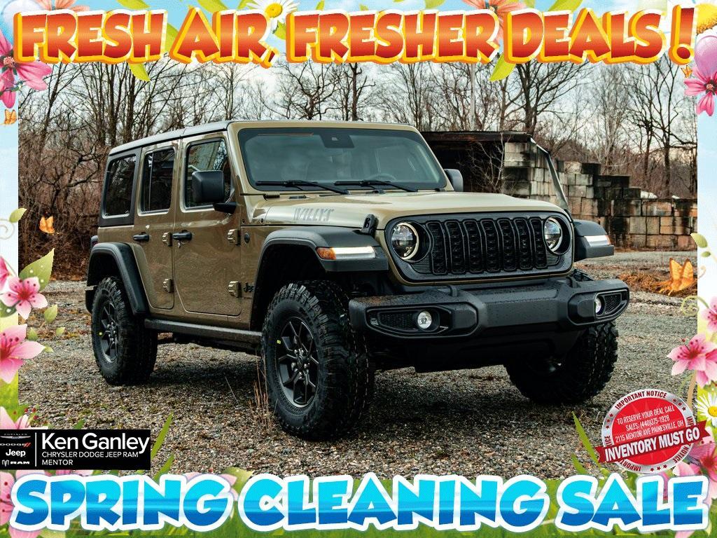 new 2025 Jeep Wrangler car, priced at $46,347