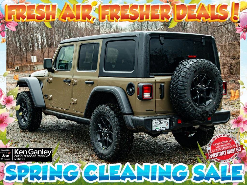 new 2025 Jeep Wrangler car, priced at $46,347
