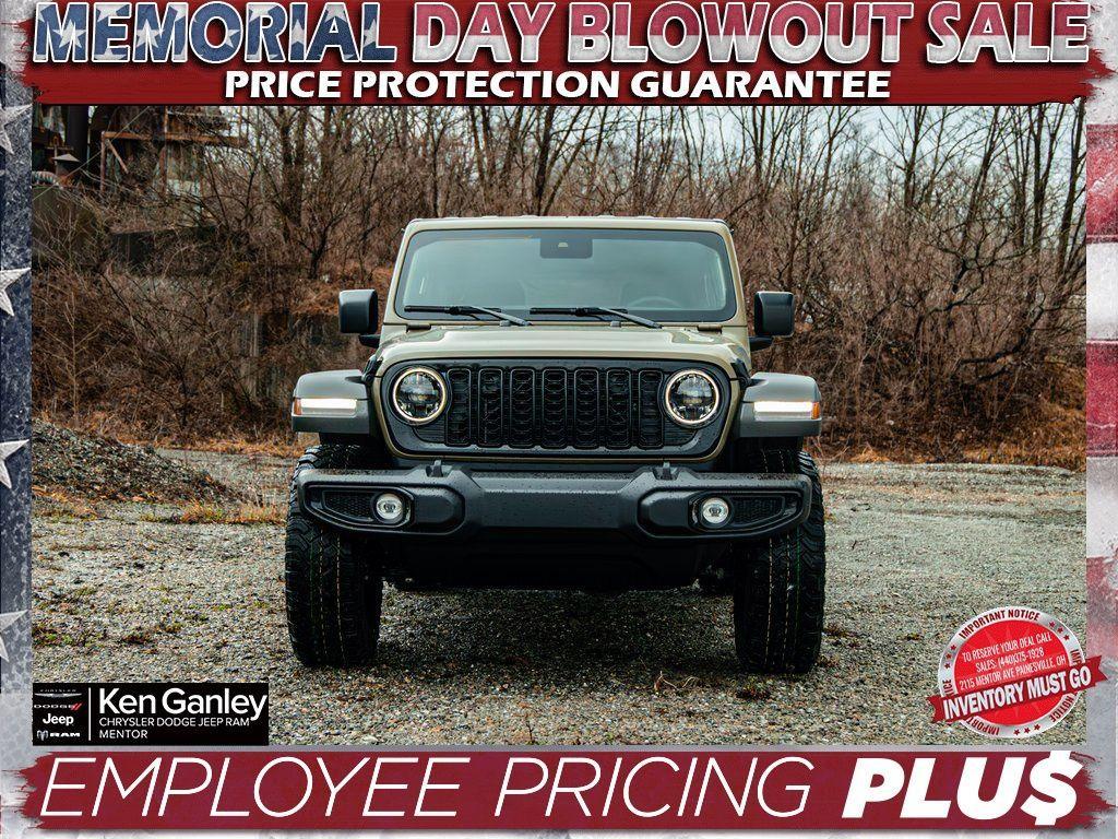 new 2025 Jeep Wrangler car, priced at $48,190