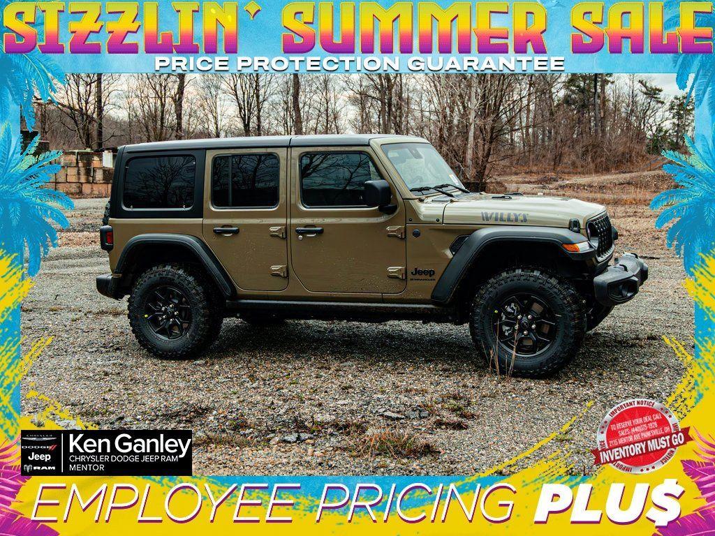 new 2025 Jeep Wrangler car, priced at $47,990