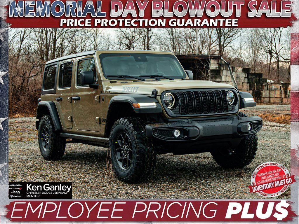 new 2025 Jeep Wrangler car, priced at $48,190