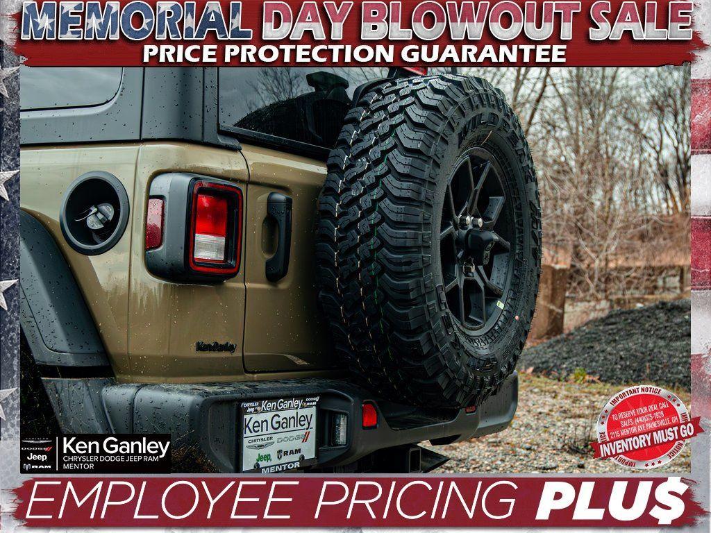 new 2025 Jeep Wrangler car, priced at $48,190