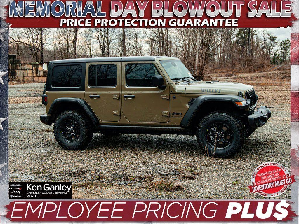 new 2025 Jeep Wrangler car, priced at $48,190