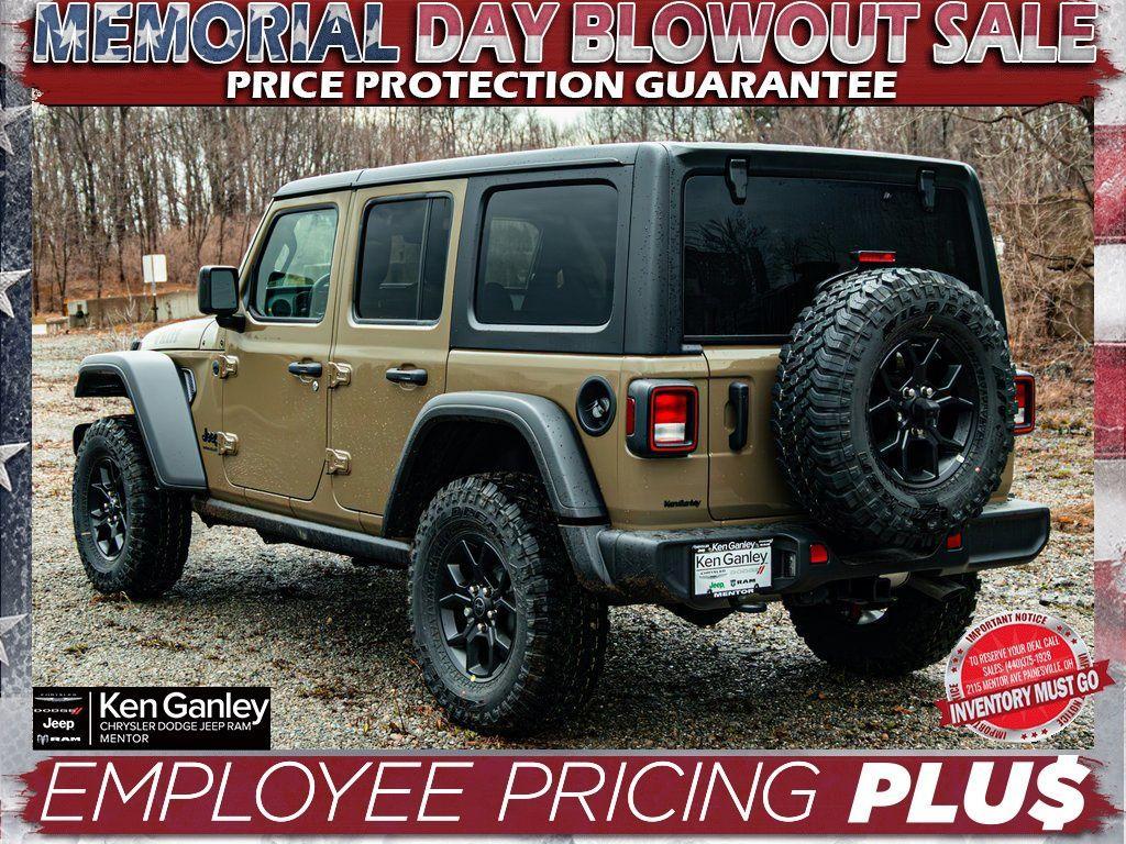 new 2025 Jeep Wrangler car, priced at $48,190