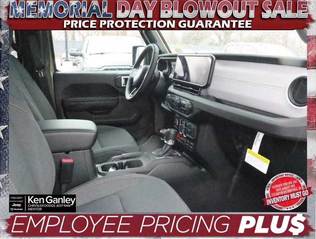 new 2025 Jeep Wrangler car, priced at $48,190