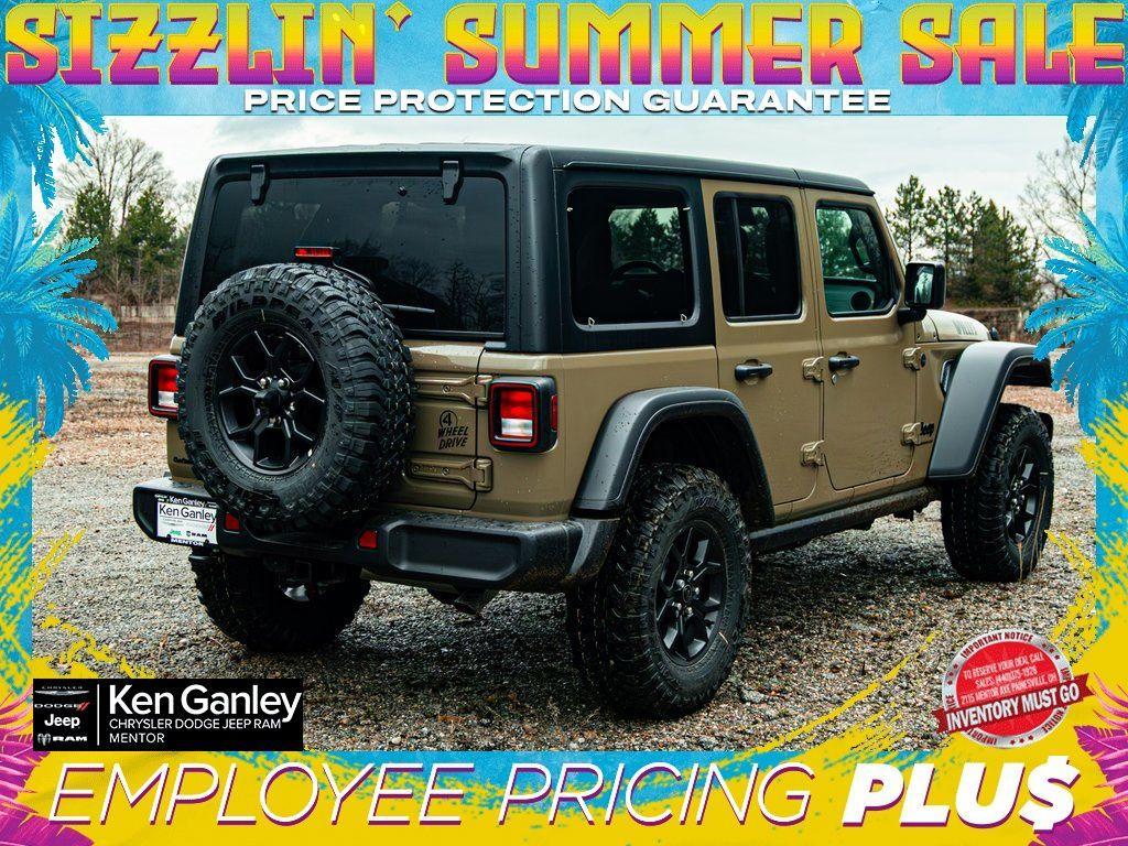 new 2025 Jeep Wrangler car, priced at $47,990