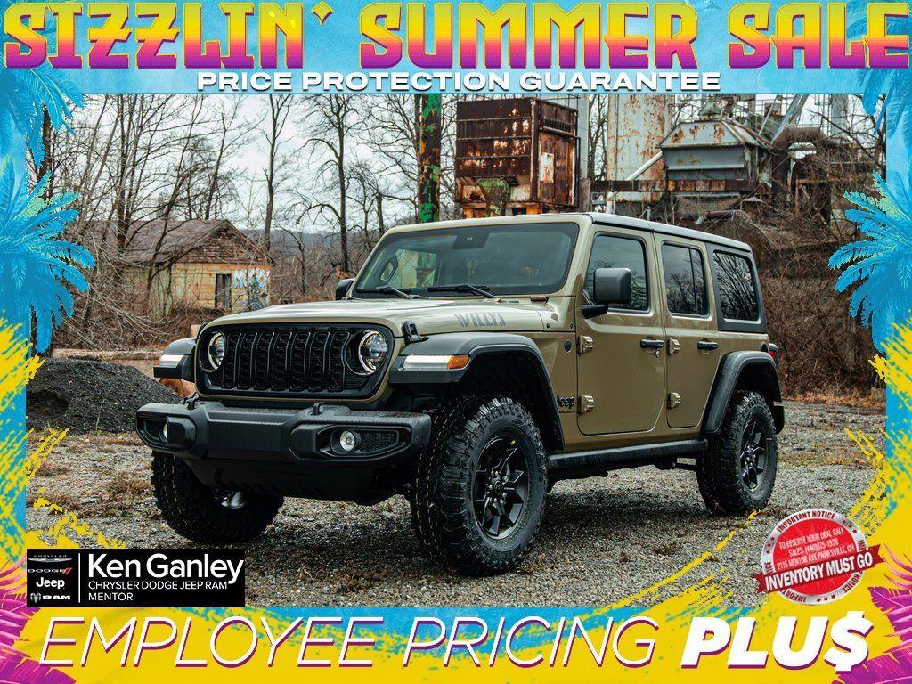 new 2025 Jeep Wrangler car, priced at $47,990