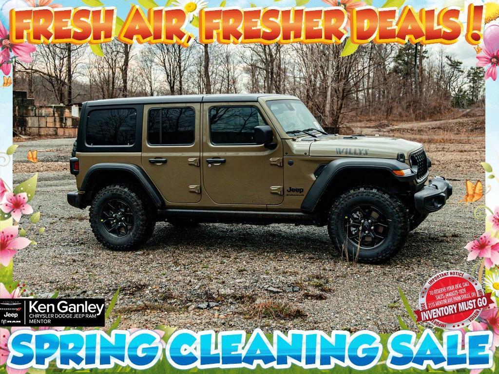 new 2025 Jeep Wrangler car, priced at $46,347