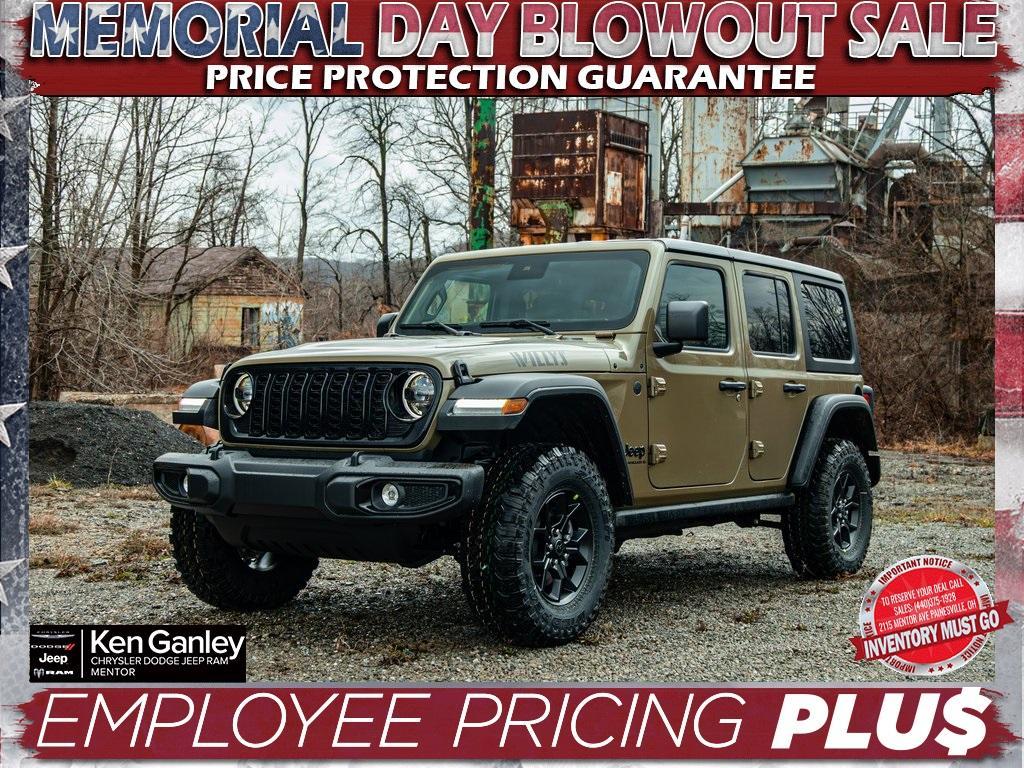 new 2025 Jeep Wrangler car, priced at $48,690