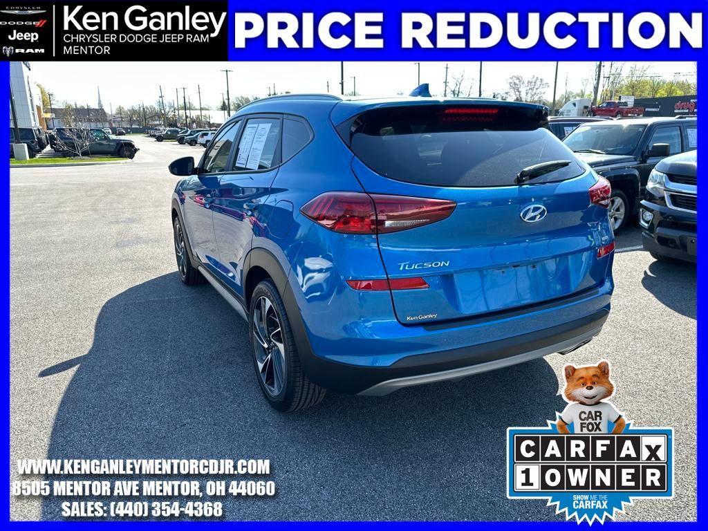 used 2021 Hyundai Tucson car, priced at $21,500