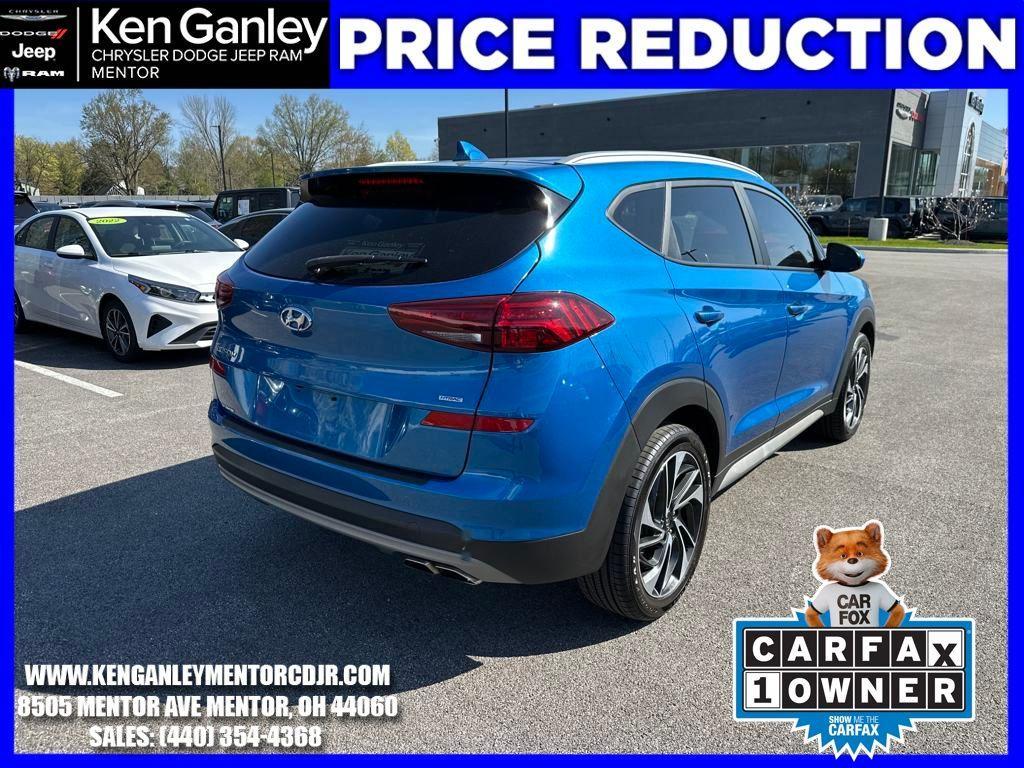 used 2021 Hyundai Tucson car, priced at $21,500