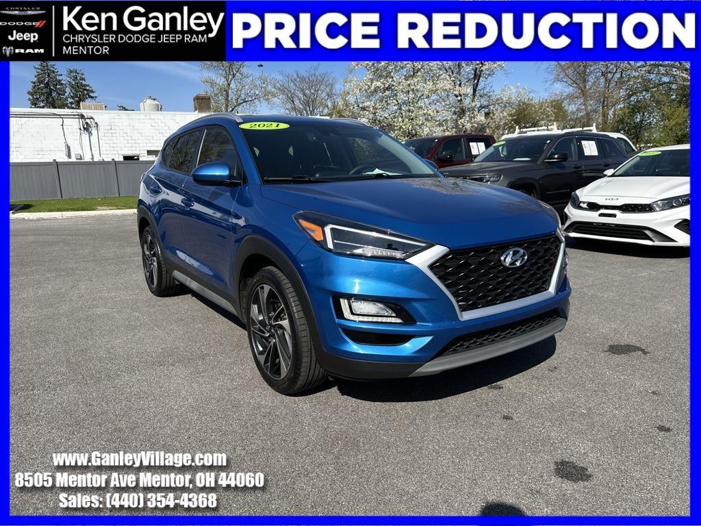used 2021 Hyundai Tucson car, priced at $22,446
