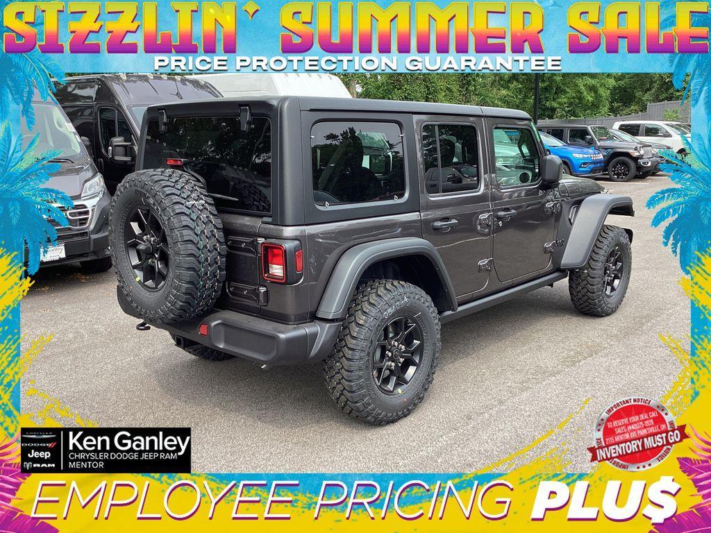 new 2025 Jeep Wrangler car, priced at $48,090