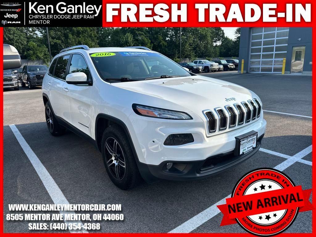 used 2016 Jeep Cherokee car, priced at $12,500