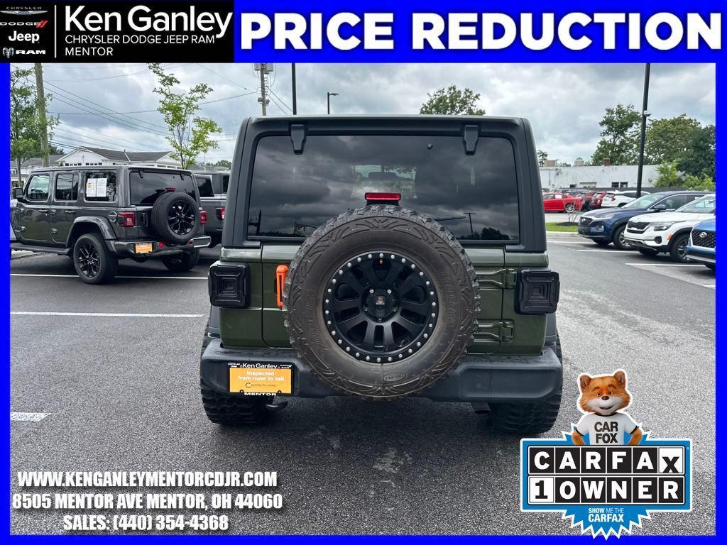 used 2021 Jeep Wrangler car, priced at $28,680