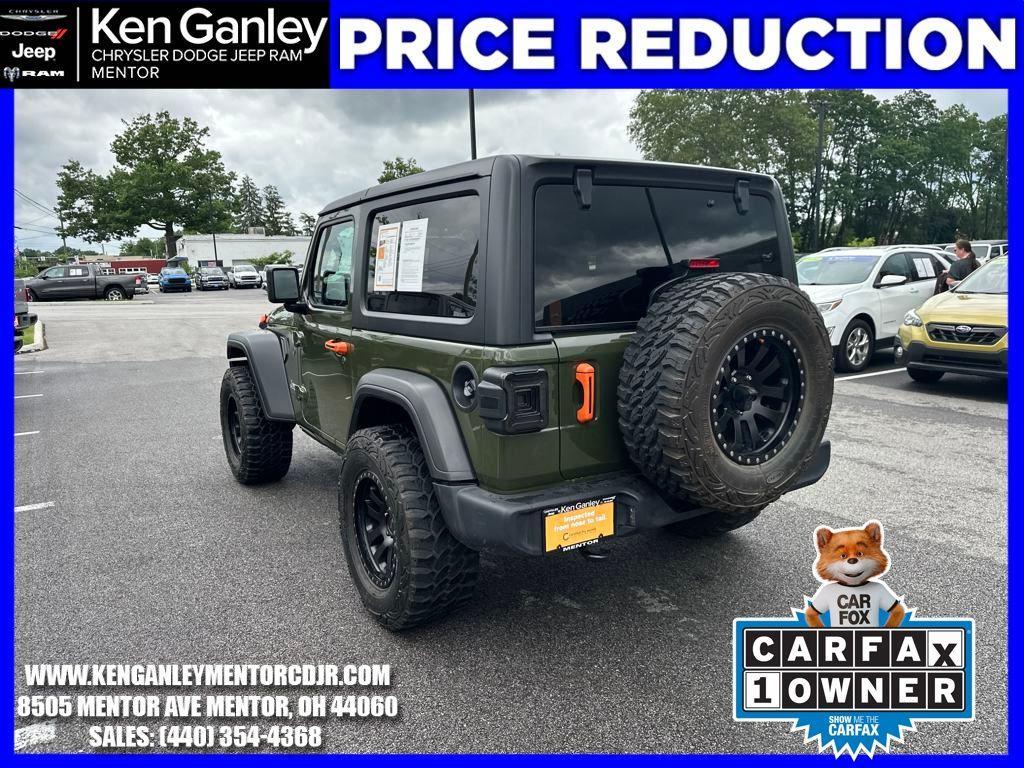used 2021 Jeep Wrangler car, priced at $28,680