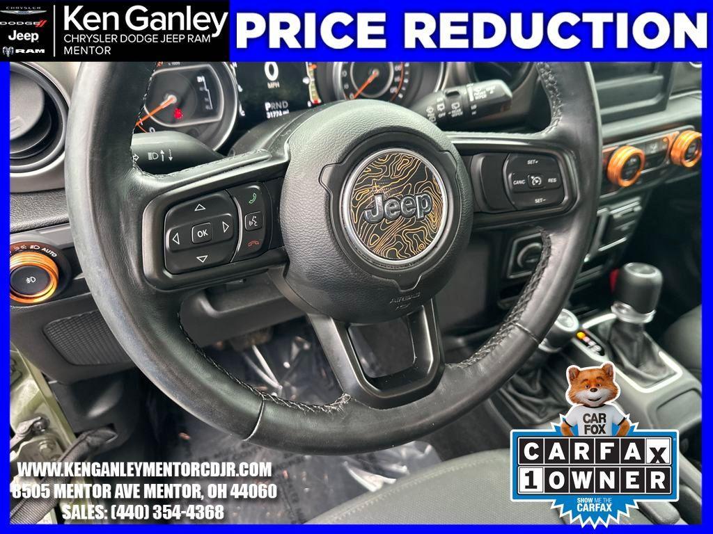 used 2021 Jeep Wrangler car, priced at $28,680