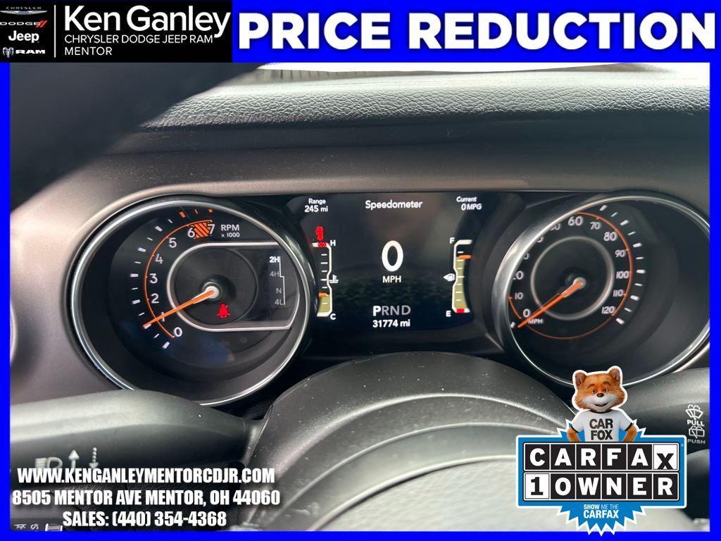 used 2021 Jeep Wrangler car, priced at $28,680