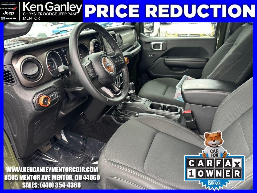 used 2021 Jeep Wrangler car, priced at $28,680