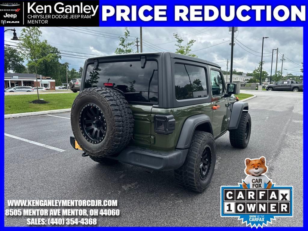 used 2021 Jeep Wrangler car, priced at $28,680