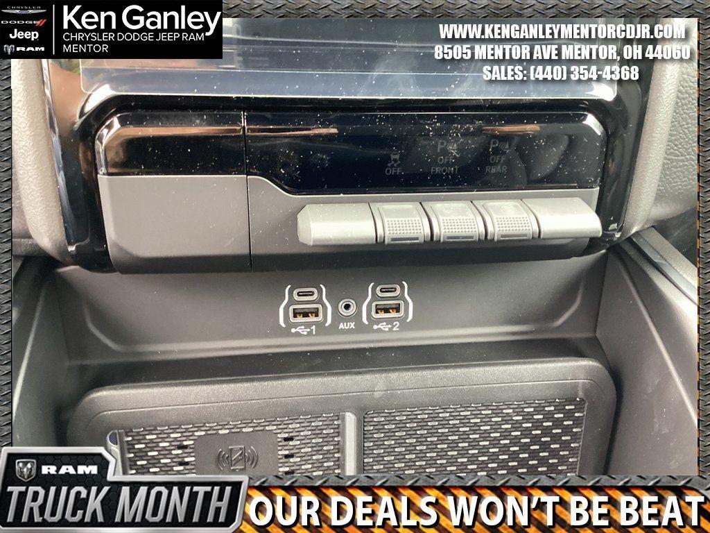 new 2025 Ram 1500 car, priced at $59,923