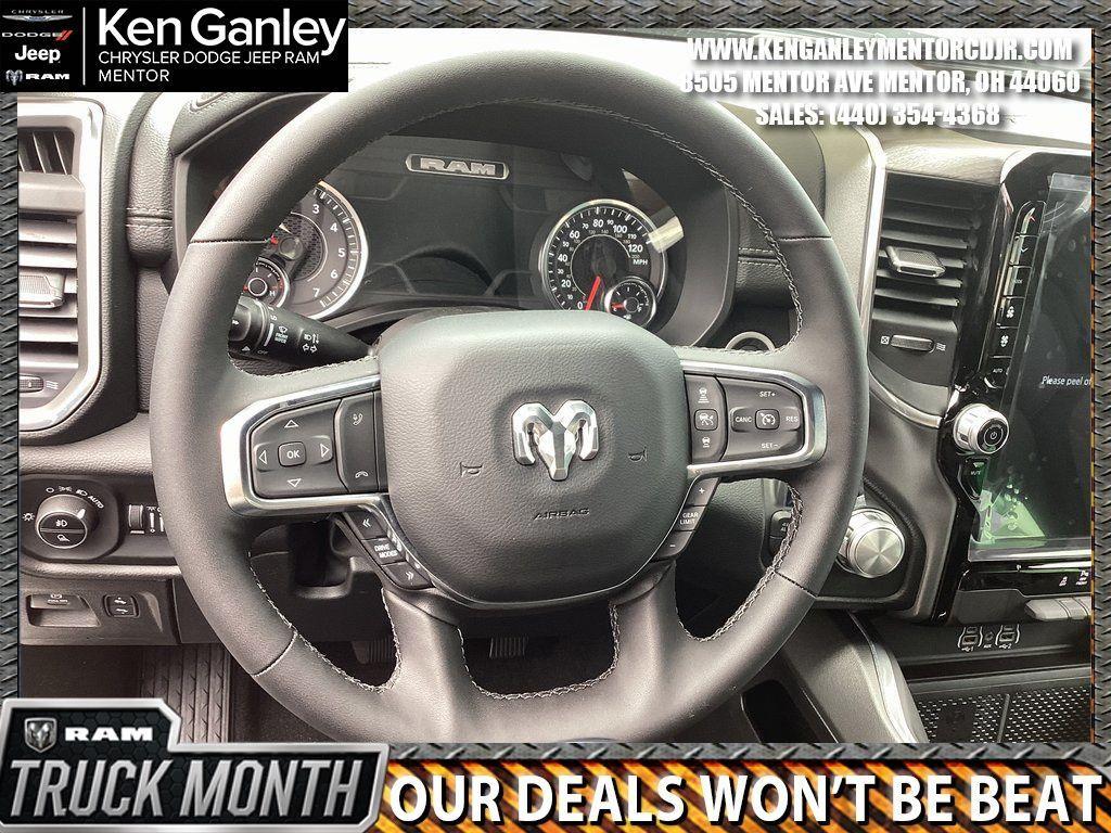 new 2025 Ram 1500 car, priced at $59,923